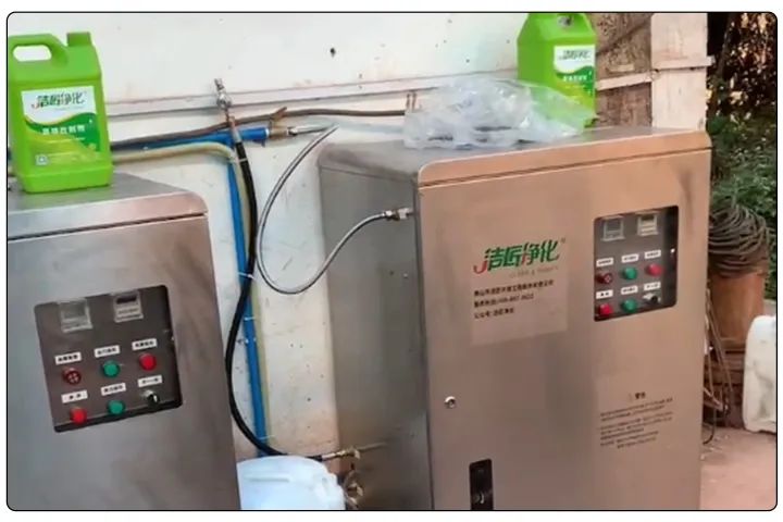 潔匠凈化污泥制磚利用高壓噴霧設備實現(xiàn)除臭