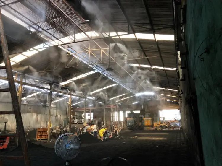 垃圾發(fā)電廠惡臭難題，用Dejing的凈工業(yè)除臭劑解決！
